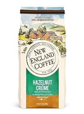 New England Coffee Hazelnut Crème Decaffeinated Medium Ro