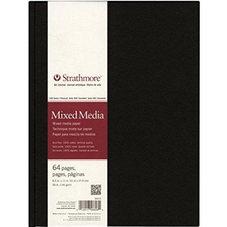strathmore mixed media art journal, 8.5 by 11-inch, 64 page
