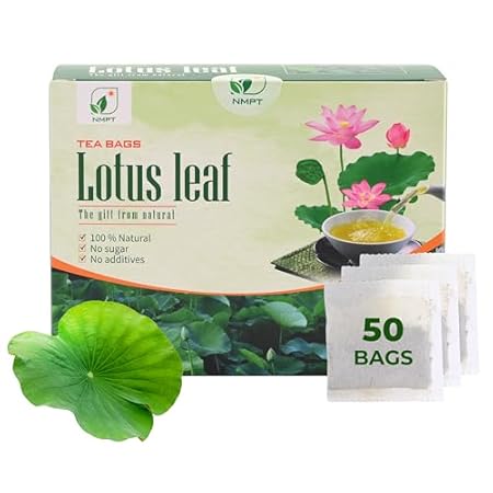 NMPT Dried Lotus Leaf Tea， 100% Hand Pick， Organic Herbal