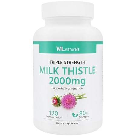 ML Naturals Triple Strength Milk Thistle 2000 mg (High Do