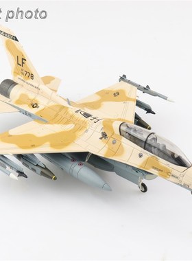 新款HOBbBY MASTER收藏家HA38012美国空军1/72 F16D 合金飞机模型