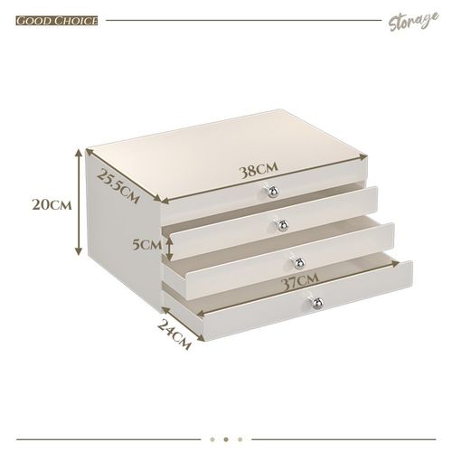 新款办公室打印机置物架工位文件夹收纳盒抽屉式整理Y箱多层桌面