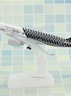 新款仿真飞机模型空k客A350900原机型碳纤维客机礼品摆件带轮合金
