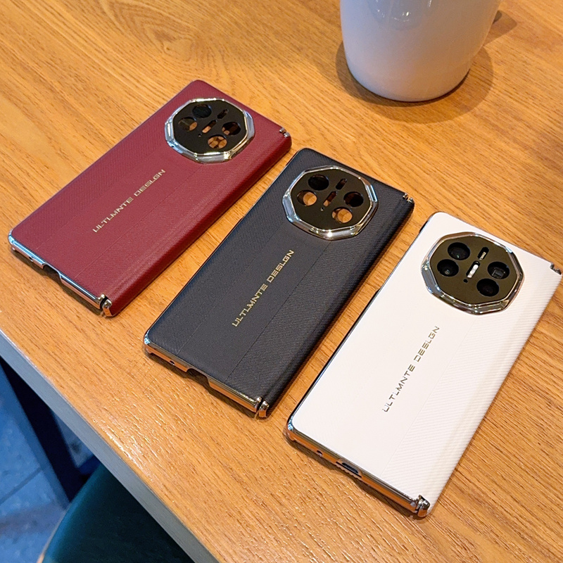 电镀金色非凡系列双中轴磁吸折叠屏适用华为MateX6手机壳mateX5高级感新款高端套轻奢华MateX3商务风硬壳潮流