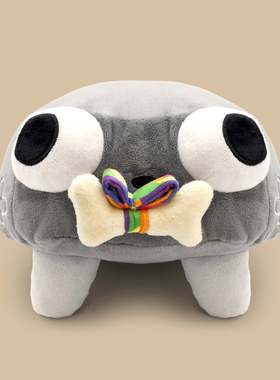 跨境新品Dandy's World丹迪的世界游戏周边毛绒公仔Pebble玩偶