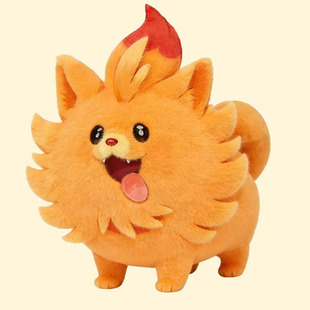 跨境新品 Pombon ポムケン博姆耿小狗宝可梦毛绒公仔玩偶娃娃礼物