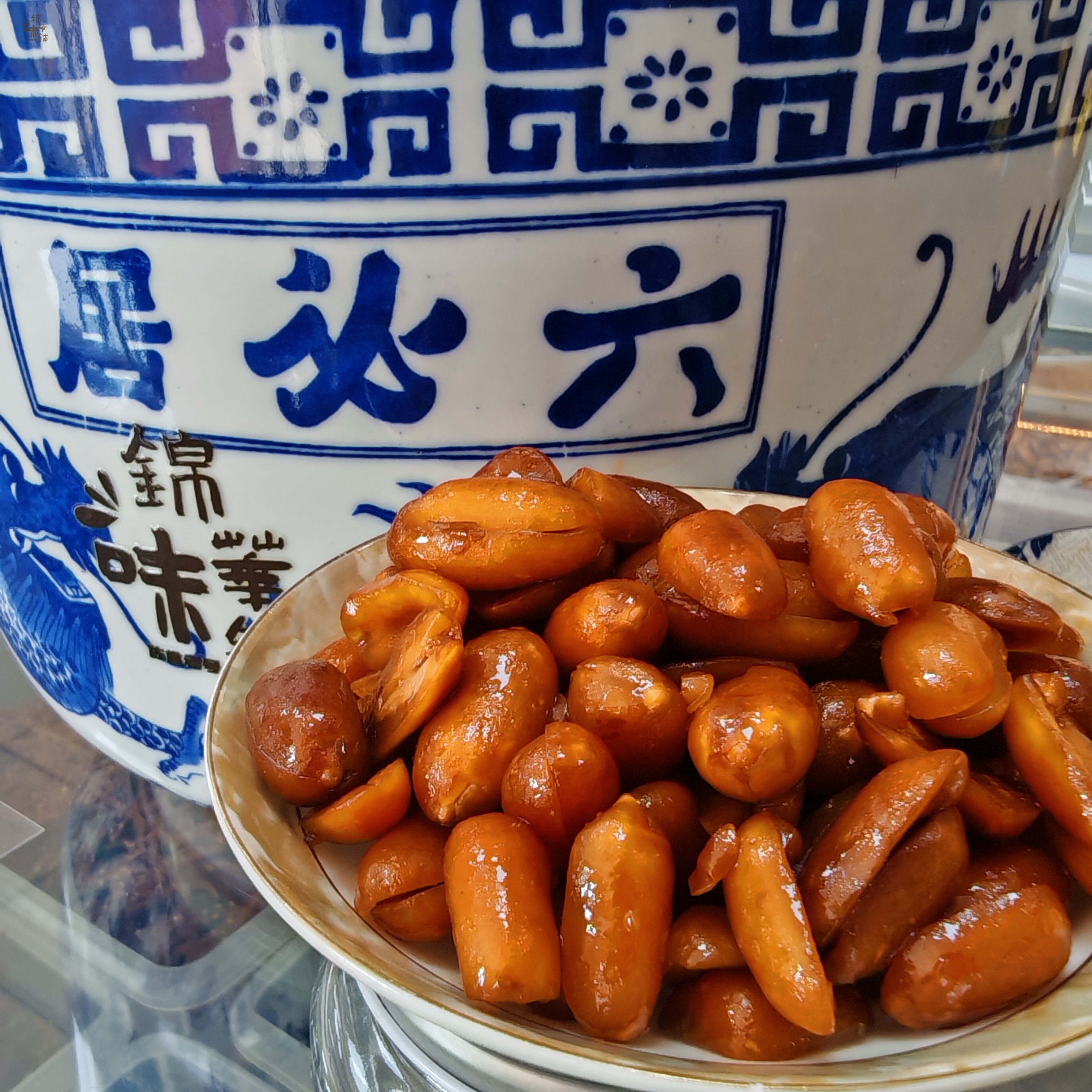 六必居油香花生米实体店发货