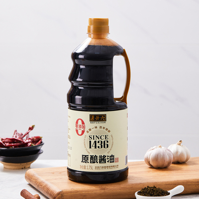 六必居1.75L原酿1436酱油