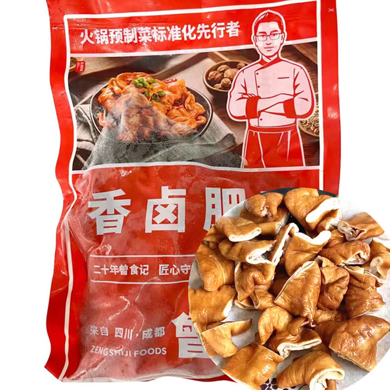 曾食记卤肥肠整箱2斤*10包