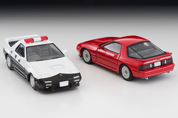 TLV多美卡TOMY N192d 214a 1:64马自达Mazda RX-7 GT-X合金车模-封面