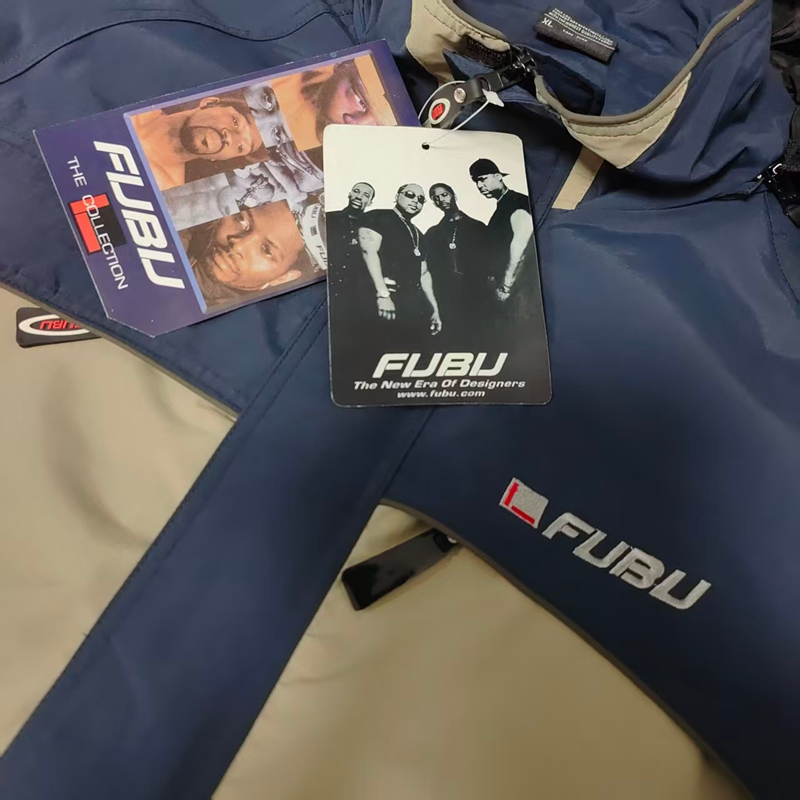 美版fubu嘻哈hiphop复古