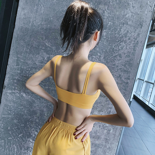 夏季聚拢美背运动瑜伽内衣美胸跑步训练背心防下垂外穿健身文胸女