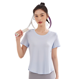 【断码清仓99元3件】运动短袖女速干健身跑步瑜伽透气短裤上衣T恤