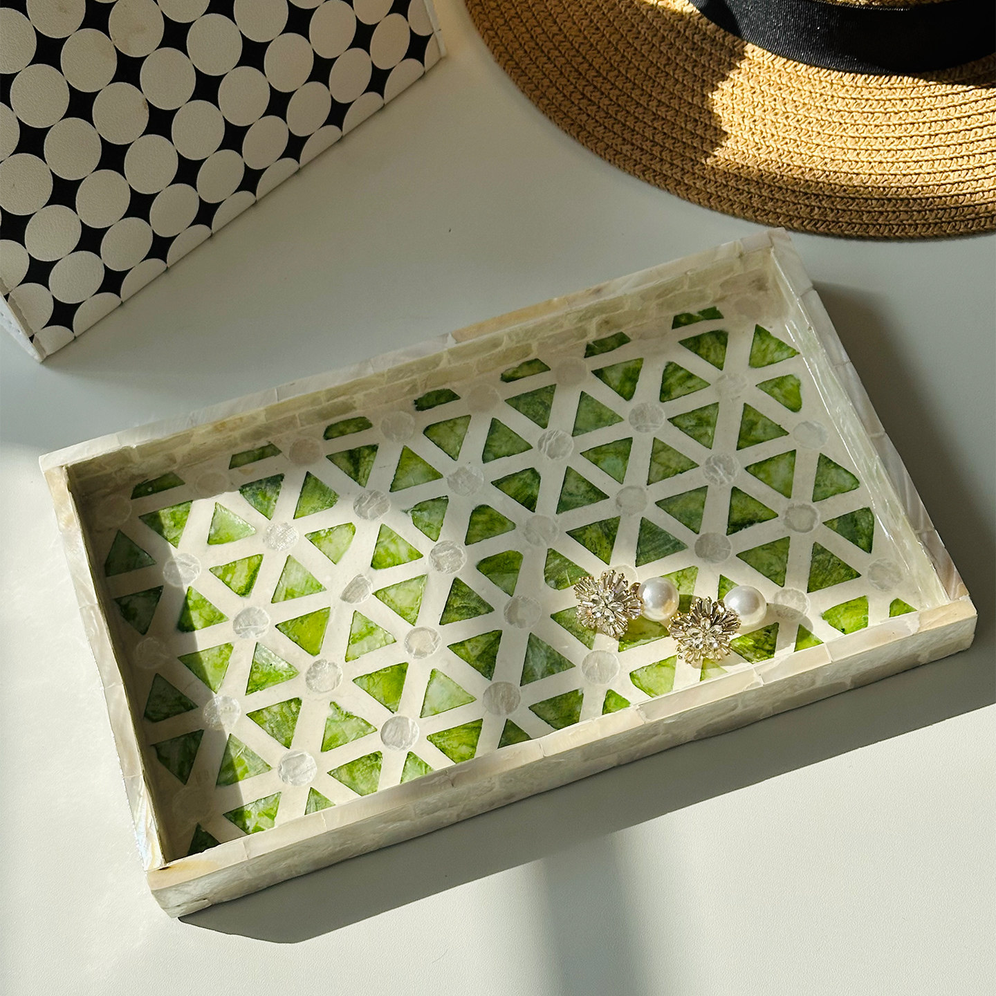 ins轻奢香薰托盘家用玄关收纳摆件梳妆台香水护肤品首饰盘高级感,家居饰品,香薰托盘,淘宝优惠券,粉丝福利购,淘宝优惠卷