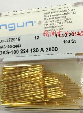 GKS100224130A2000/3000 英钢探针INGUN英冈针100MIL七爪尖头探针