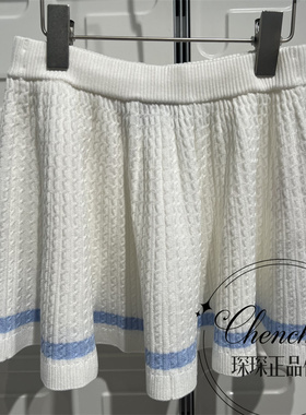 FILA斐乐童装2026年夏季新款女小童休闲运动针织半身裙K11G622304