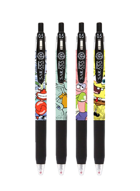ZEBRA/斑马牌中性笔海绵宝宝限定