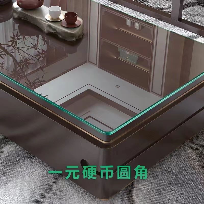 定制餐桌茶几柜玻璃加厚钢化玻璃层板长方形茶几正方形耐高温玻璃