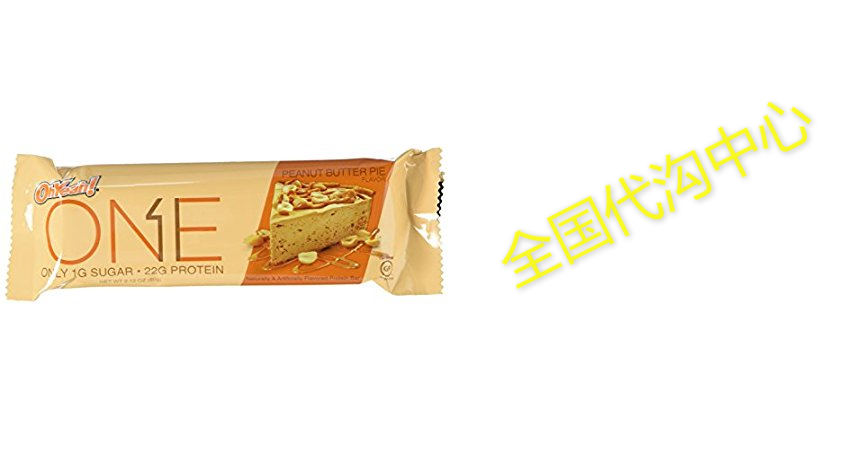 ohyeah! nutrition one bar peanut butter pie, 2.12 ounce, 12