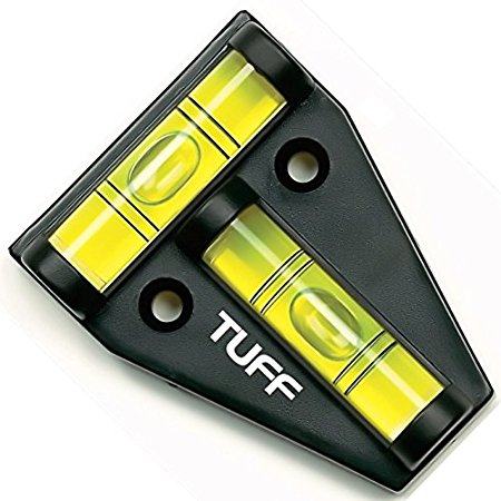tuff t level; shatterproof cross check bubble level 2 way m