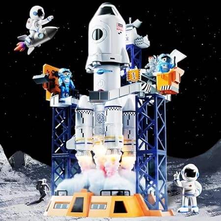 Doloowee Space Exploration Space Shuttle Toys for 3 4 5 6