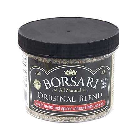 borsari original seasoned salt blend - gourmet seasonings