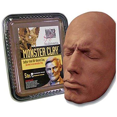 monster clay premium grade modeling clay (5lb)