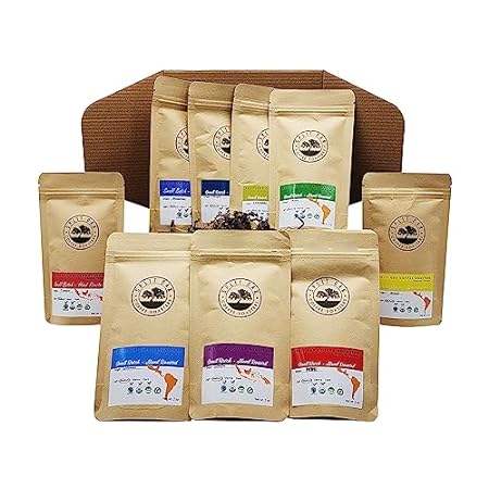 Best Coffee Gift Box Set 9 Assorted Coffees. Sumatra Tim