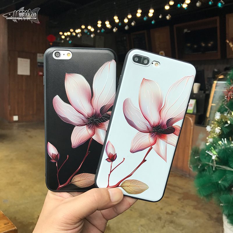 ¸¡µñÆ»¹û6plusÊÖ»ú¿ÇÁ¢Ì廨iPhone7¹è½ºÈíÌ×ÊÊÓÃÈ«°ü6s·ÀˤŮ¿î