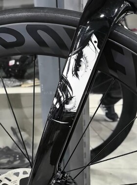 动漫美少女眼睛车贴纸公路山地自行车贴防水摩托车电脑机箱装饰贴