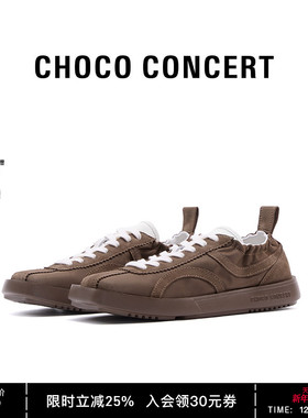 CHOCO CONCERT设计鞋履丨 圆方不对称松紧阿甘鞋德训休闲单鞋女款