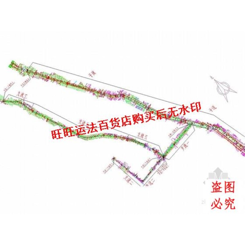 河道清淤及拦水坝工程施工cad图纸(2015年编制)水利工程dwg图