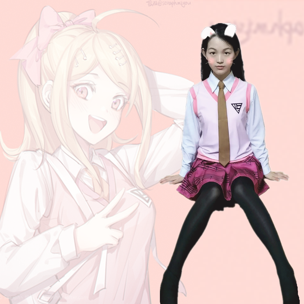 赤松枫cosplay女动漫二次元表演服装 新弹丸论破v3校园jk制服现货