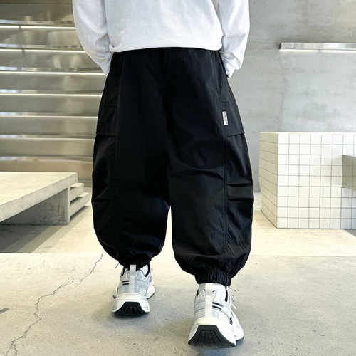 男童春装裤子2026新款儿童工装裤