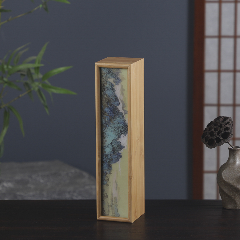 竹子山东高档包装盒茶叶盒