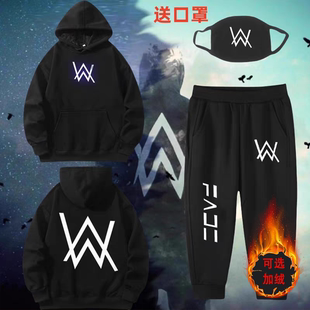 衣服套装 衣服嘉豪战衣家豪家豪同款 strong哥 嘉豪同款 加绒抖音同款