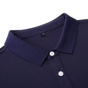 定制工作服T恤印logo公司工衣工服文化衫 丝光棉纯色polo衫 刺绣字