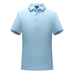 企业服装 高端工作服T恤定制团体工衣金融展会polo衫 刺绣印logo夏