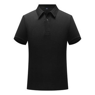 工衣 夏季 高端polo衫 定制企业丝光棉工作服t恤Logo翻领短袖 文化衫