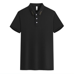 POLO衫 刺绣 印字logo夏短袖 工作服翻领t恤高端企业工衣广告文化衫