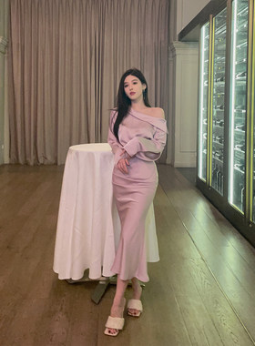 nicky 『限时3折起』衬衫女2026春秋新款设计感小众半身裙两件套