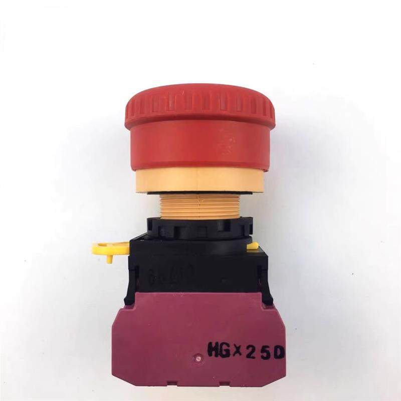 适用于广州日立电梯配件轿顶检修开关运行慢车急停开关按钮IDEC原