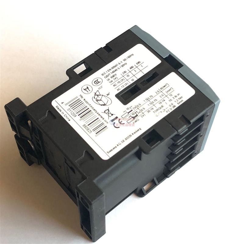 正品现货接触器式中间继电器3RH6122-1AN202开2闭AC220V继电器