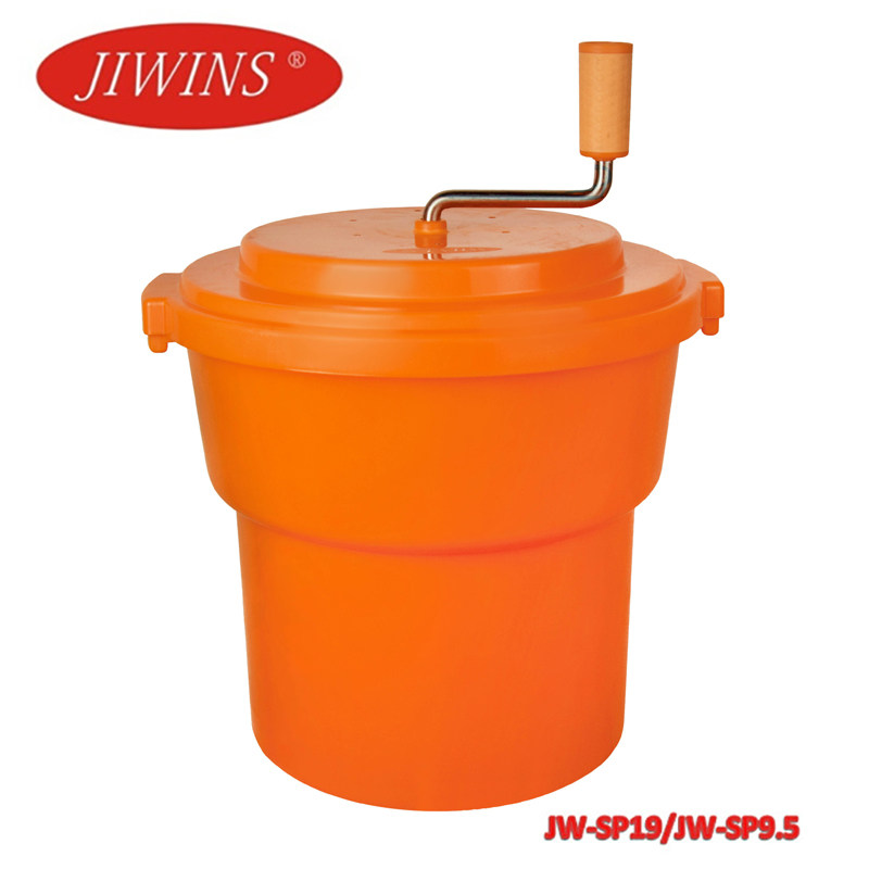 商用蔬菜甩干桶手动脱水桶蔬菜甩干机脱水机沙拉甩干机蔬菜脱水器