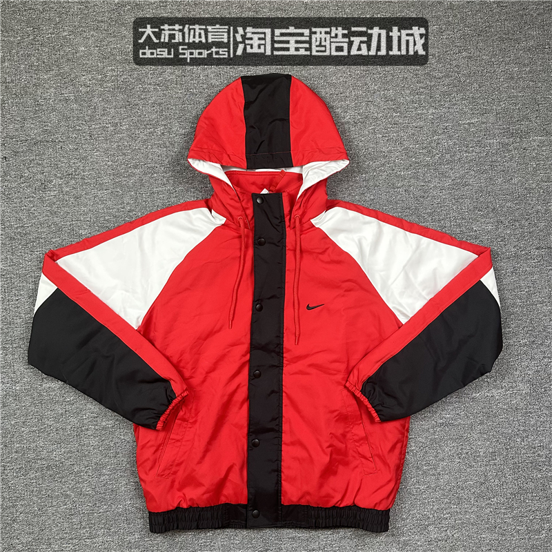 耐克拉链男子短款外套