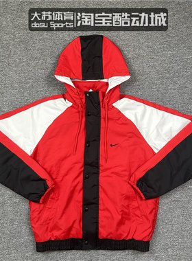 Nike/耐克 男子秋冬运动跑步休闲保暖防风连帽棉服外套DQ6199-657