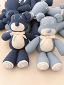 手工创意玩偶牛仔布艺公仔摆件工艺品情侣一对闺蜜礼物儿童礼品