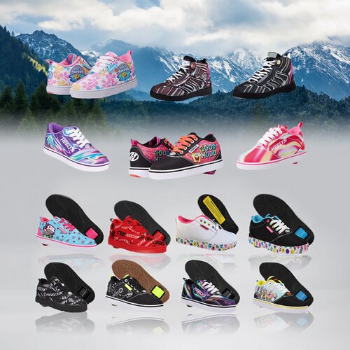 HEELYS暴走鞋儿童帆布单论鞋