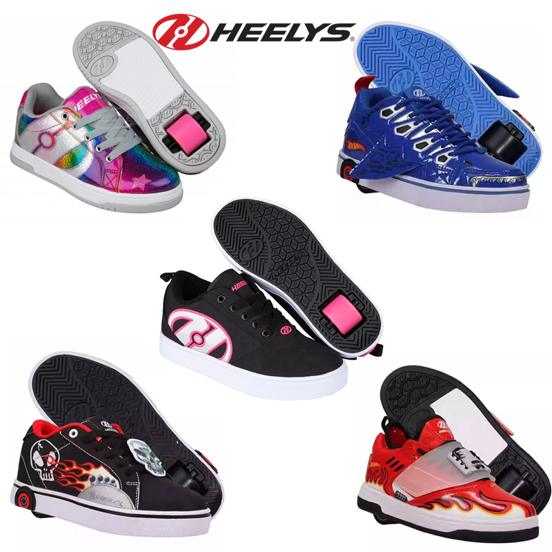 进口专柜heelys高端暴走鞋男童美国超轻女童飞行轮滑鞋四季秋冬款