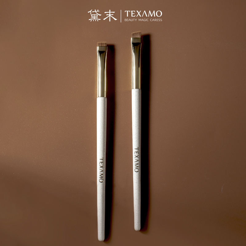 Texamo/黛末玉丸A156刀锋眼线刷超薄斜角眉刷眼部卧蚕眉粉化妆刷